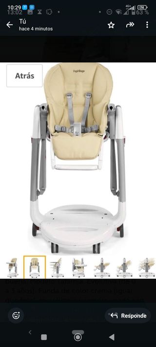 Trona bebe evolutiva peg peregó