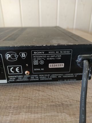 Amplificador Sony ,home cinema