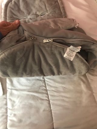 Saco de invierno gris para capazo y silla