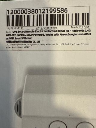 Motor de cortina eléctrico