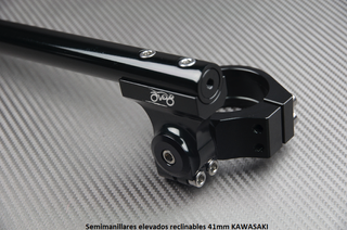 Semimanillares elevados reclinables 41mm KAWASAKI