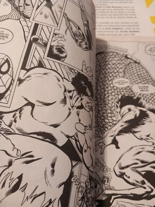 Lote comic marvel bibliotecas
