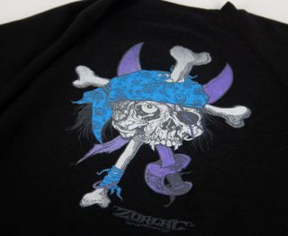 felpa zorlac metallica OG taglia l