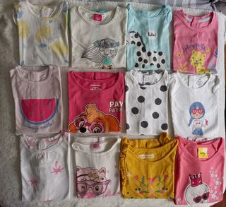 Lote camisetas 3 años en perfecto estado