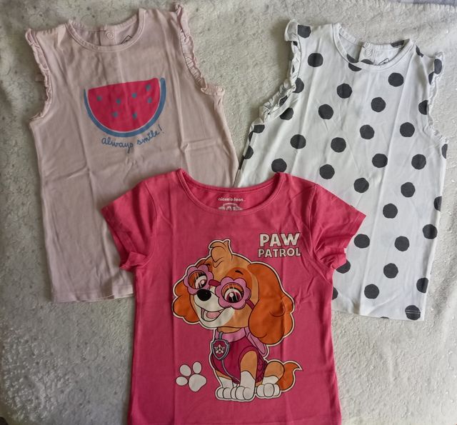Lote camisetas 3 años en perfecto estado