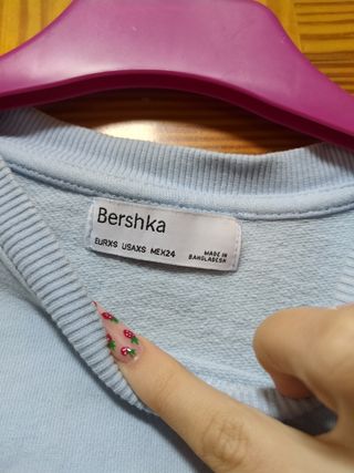 Sudadera (pack) azul de Bershka
