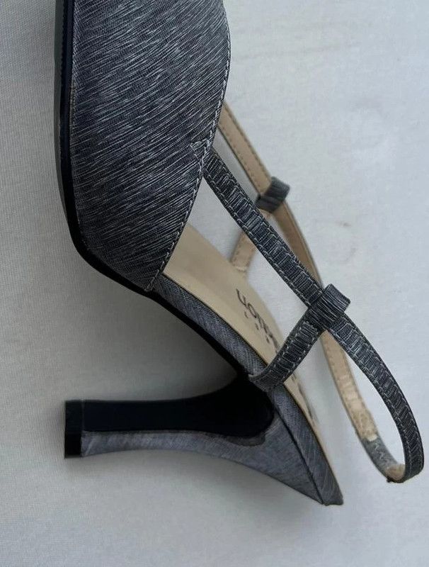 Elegantes sandalias de talón abierto Talla 37,5