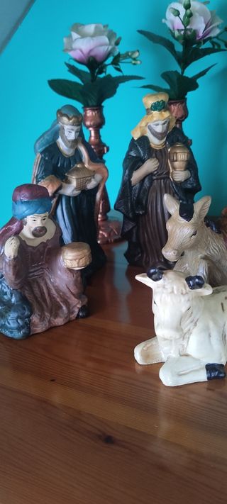 Figuras portal de Belén