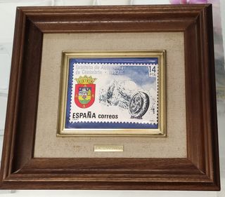 Cuadro sello estatuto de Autonomía de Cantabria