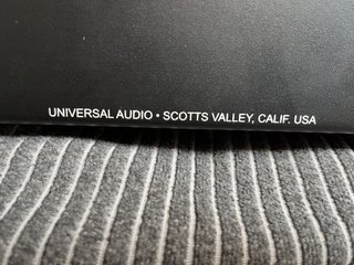 Previo Universal Audio LA-610 MkII canal de G.