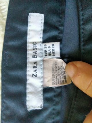 Pantalón raso Zara