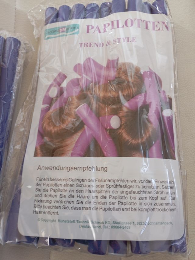 Bigodini per capelli.