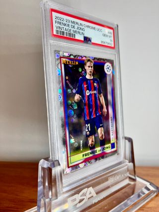 ⚽ Cromo FRENKIE DE JONG #49 👉 PSA 10