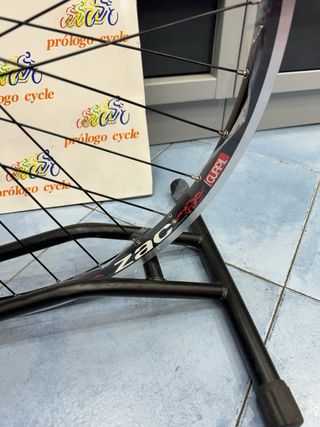 Rueda 26”de btt bici disco 9x135mm
