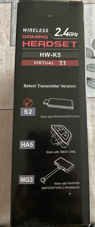 Auriculares Gaming wireless