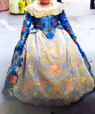 Traje fallera niña
