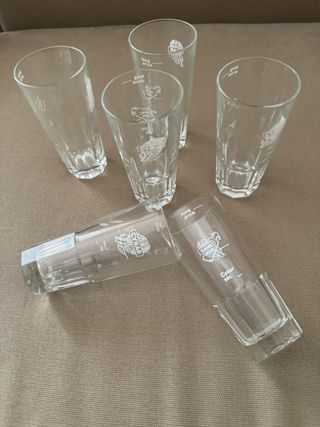 Lotto 6 bicchieri Cinar Vintage