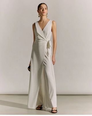 VENDO vestido de fiesta blanco XL