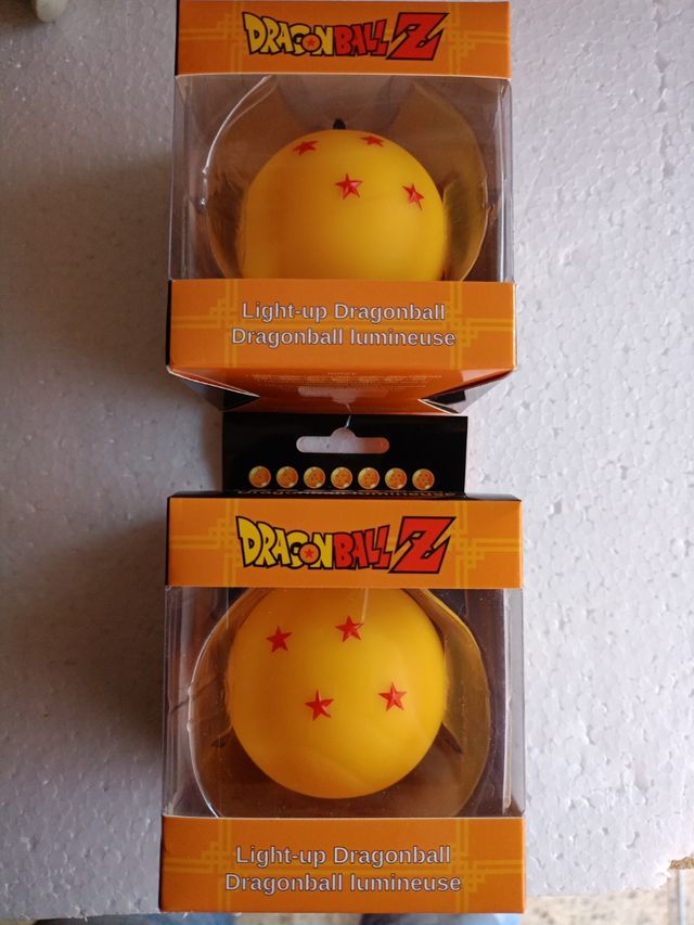 2 (DOS) Lámparitas LED decorativa Dragón Ball Z