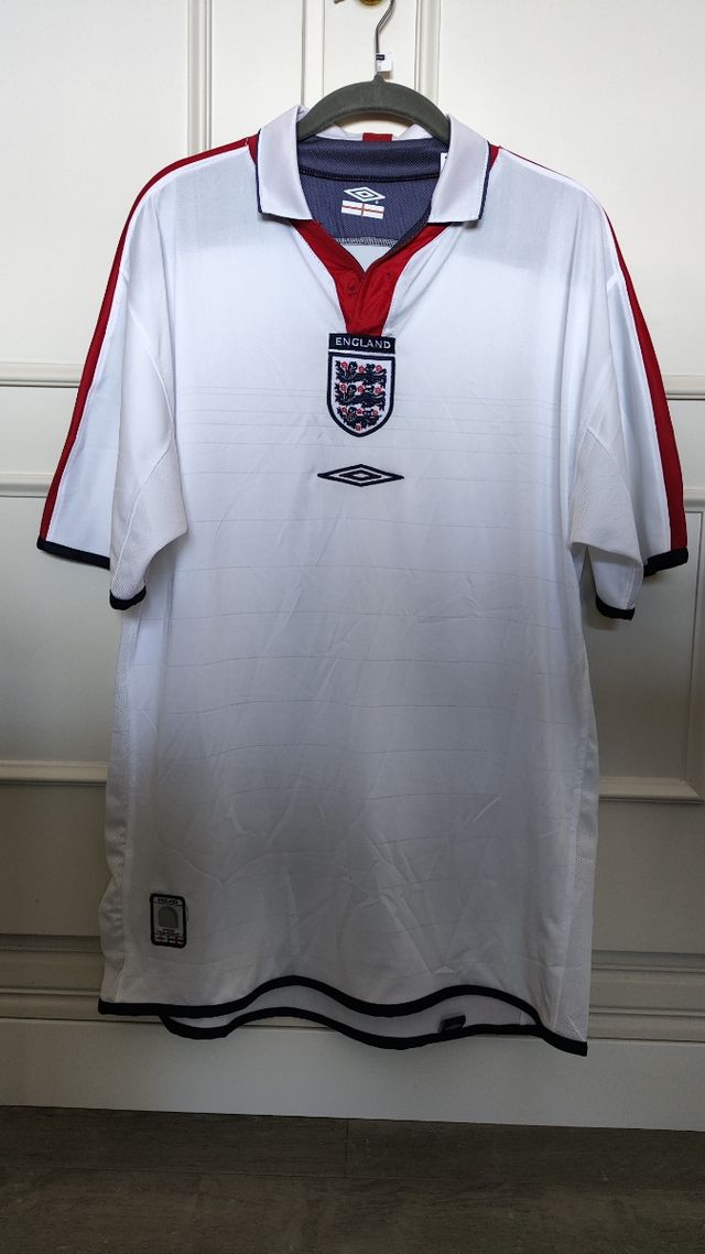Camiseta retro Inglaterra 2004