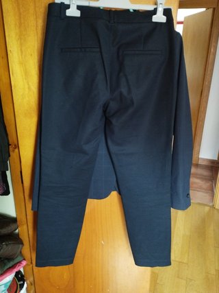 Americana cuadros marino T36