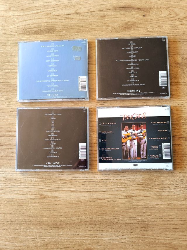 Lote 4 cd's de Los Panchos