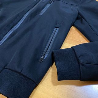 Giacca A Vento Leggera Giubbotto Cappuccio M Nero