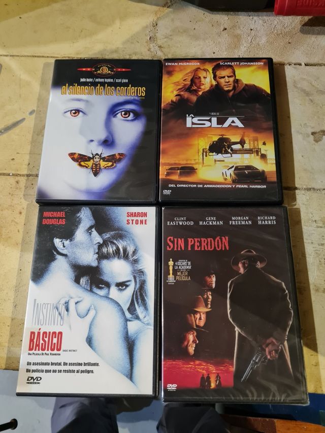 Pack 4 peliculas dvd