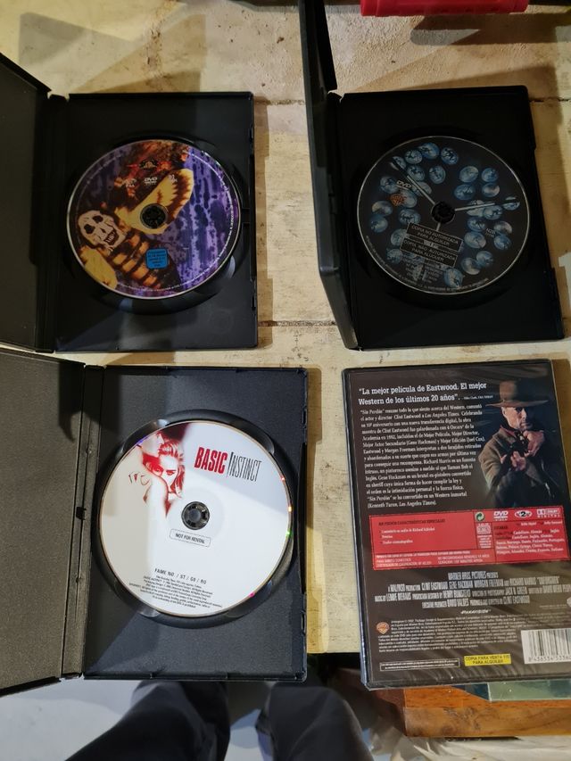 Pack 4 peliculas dvd