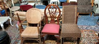 Sillas y butacas de muchos tipos