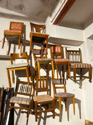 Sillas y butacas de muchos tipos