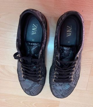 Zapatillas Serpiente Zara
