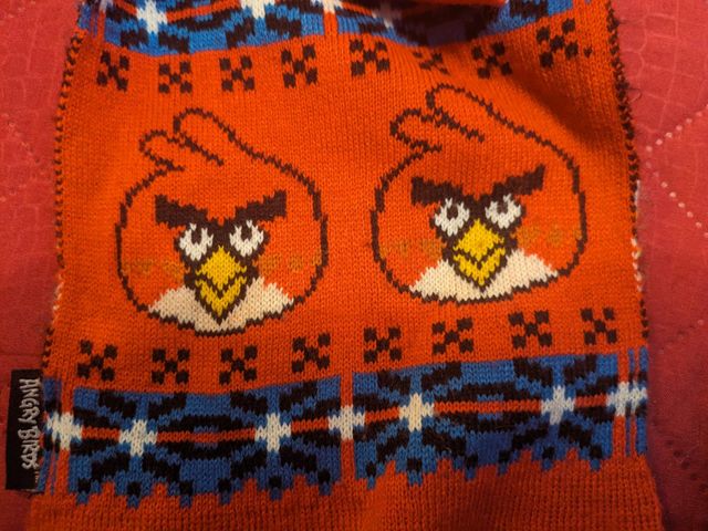 SCIARPA PER BAMBINO/RAGAZZO ANGRY BIRDS