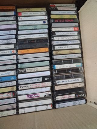 Lote cassettes grabados y originales
