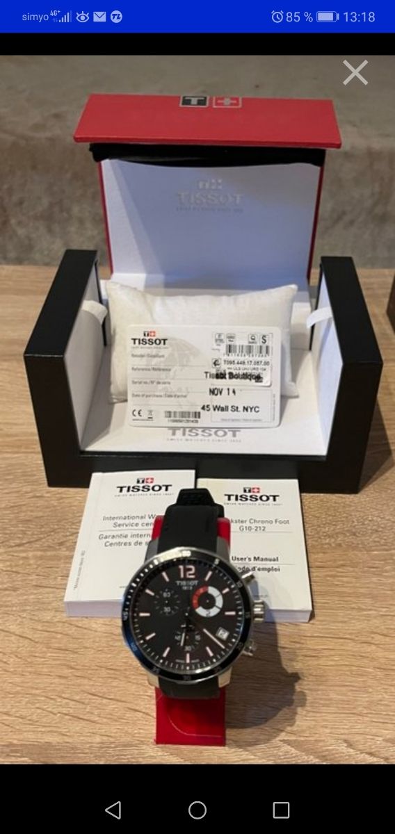 Reloj alta gama Tissot