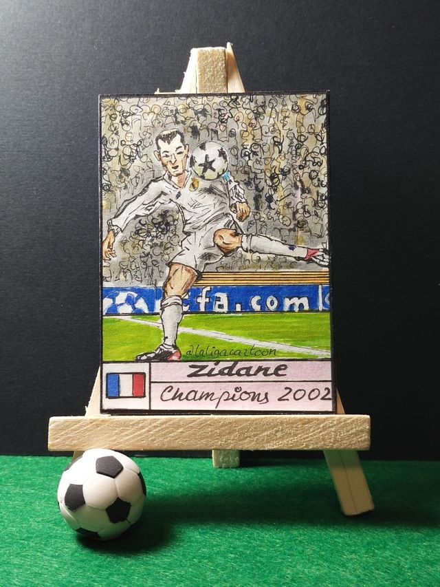 Cromo Zidane Real Madrid