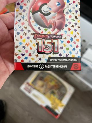 Pokemon 151 TCG ( Elite y Pack ) Español