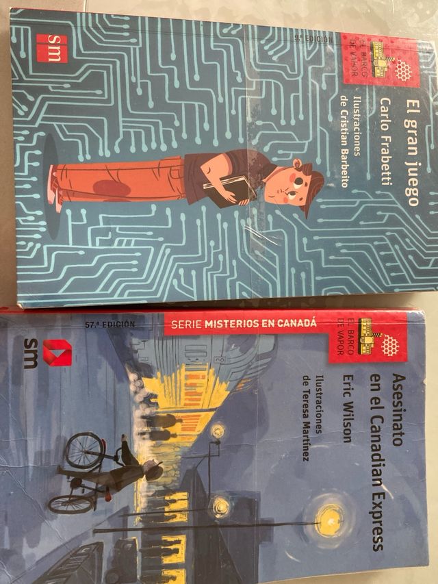 Lote libros Sm Barco de Vapor