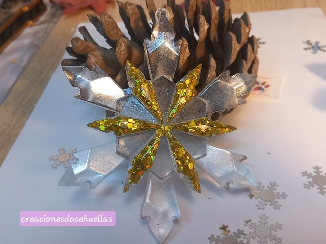 Copos de nieve 3D 