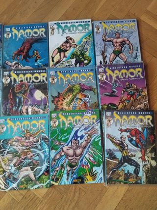 BIBLIOTECA MARVEL NAMOR COMPLETA