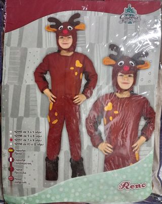 Disfraz reno 7/9 años