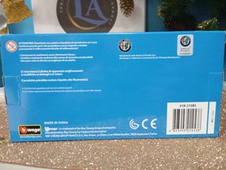 Modellino auto Alfa Romeo Giulia Polizi