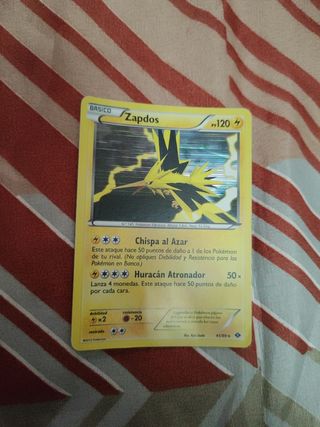 Cartas Pokémon (Zapdos/Moltres)