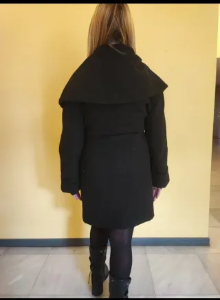 Abrigo Largo de Lana de Zara