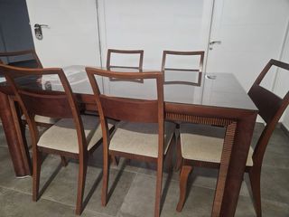 Muebles de salon de madera maciza 