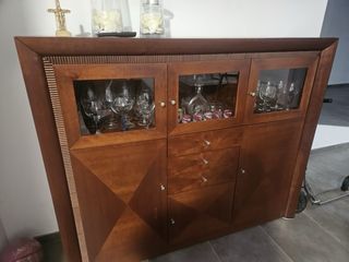 Muebles de salon de madera maciza 