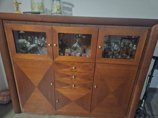 Muebles de salon de madera maciza 