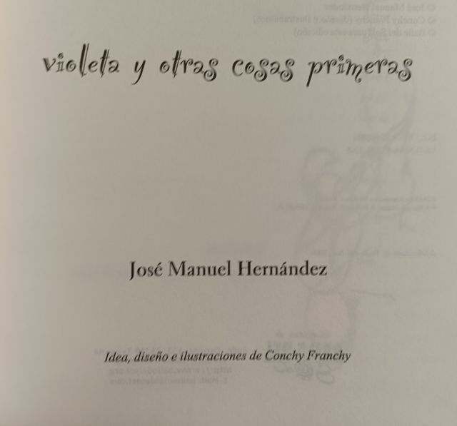 Violeta y otras cosas primeras (Artesanal)