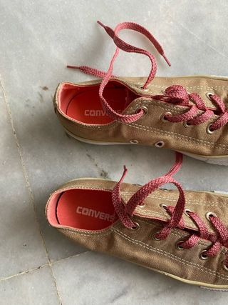 Zapatillas Converse doradas