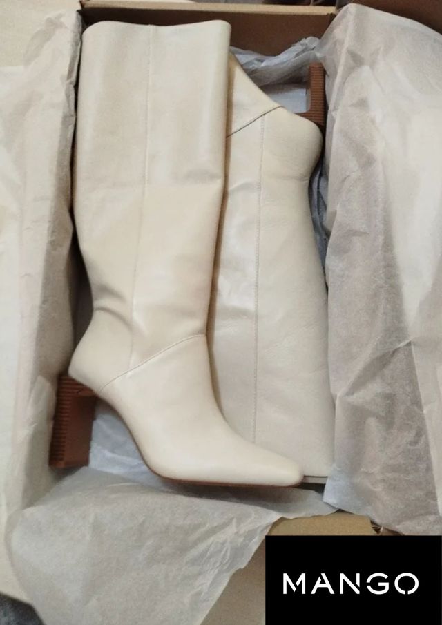 Botas Mango Altas Talla 38 Nuevo con etiquetas